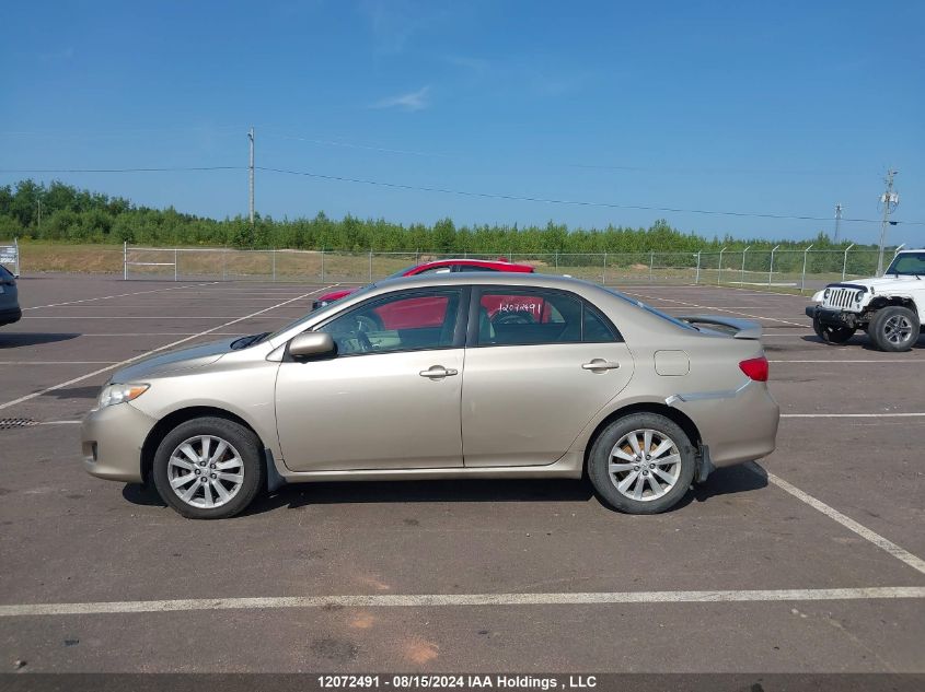 2009 Toyota Corolla Le VIN: 2T1BU40E59C084836 Lot: 12072491