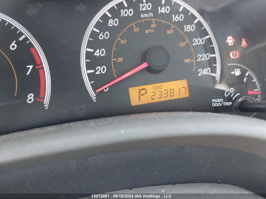 2009 Toyota Corolla Le VIN: 2T1BU40E59C084836 Lot: 12072491