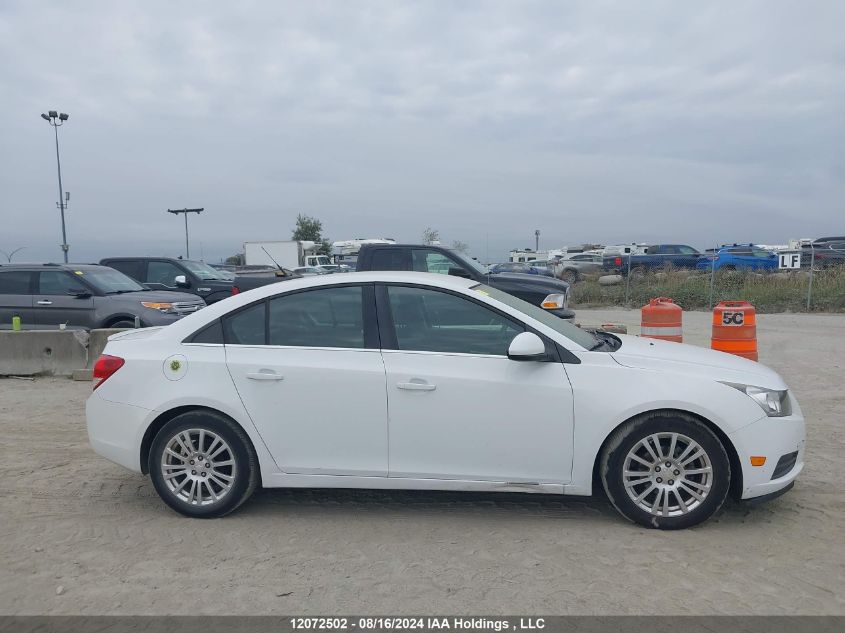2012 Chevrolet Cruze Eco VIN: 1G1PJ5SC7C7358071 Lot: 12072502