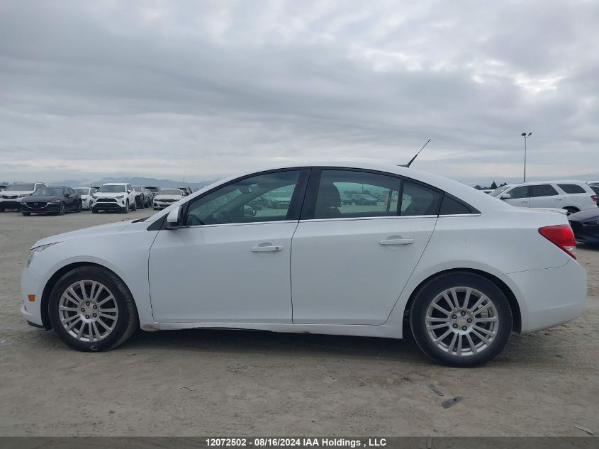 2012 Chevrolet Cruze Eco VIN: 1G1PJ5SC7C7358071 Lot: 12072502