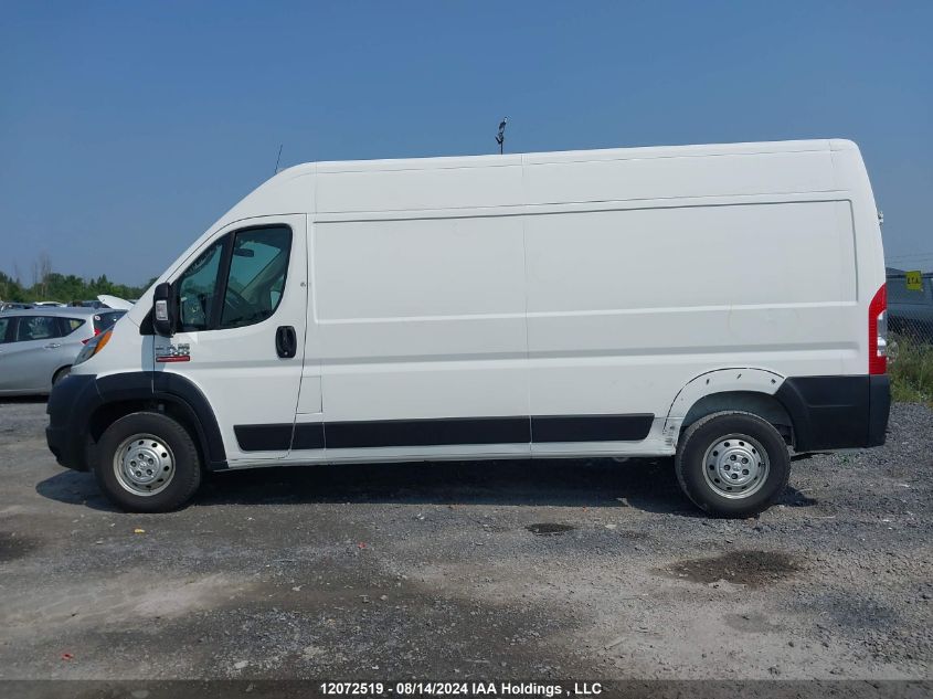 2020 Ram Promaster 2500 2500 High VIN: 3C6TRVDG5LE109886 Lot: 12072519