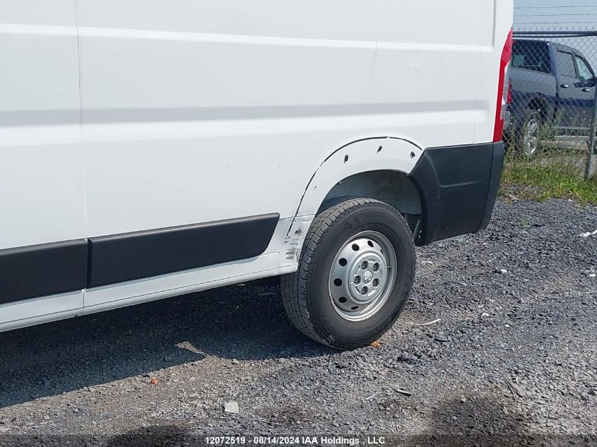 2020 Ram Promaster 2500 2500 High VIN: 3C6TRVDG5LE109886 Lot: 12072519