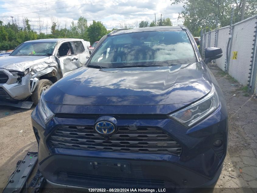 2021 Toyota Rav4 Limited Hybrid VIN: 2T3DWRFV0MW106571 Lot: 12072522