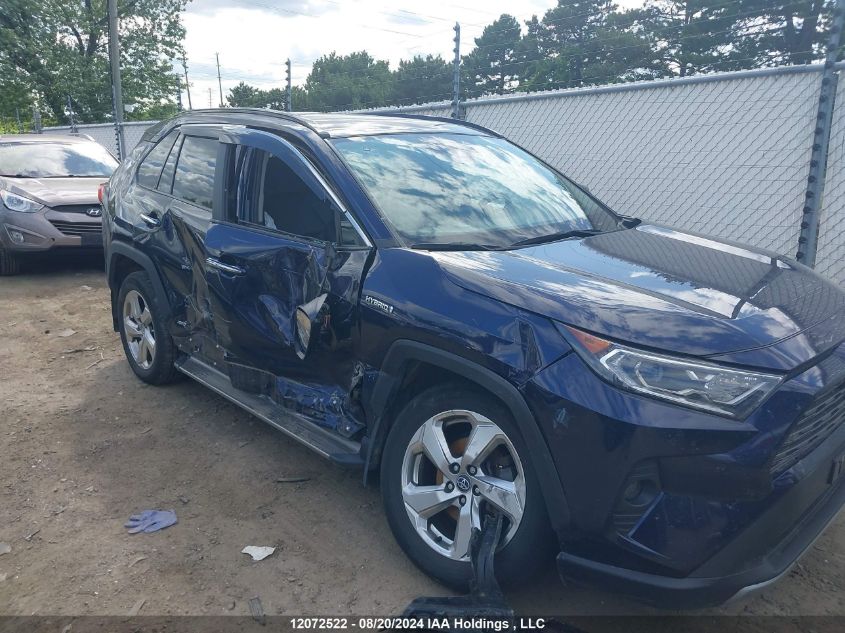 2021 Toyota Rav4 Limited Hybrid VIN: 2T3DWRFV0MW106571 Lot: 12072522