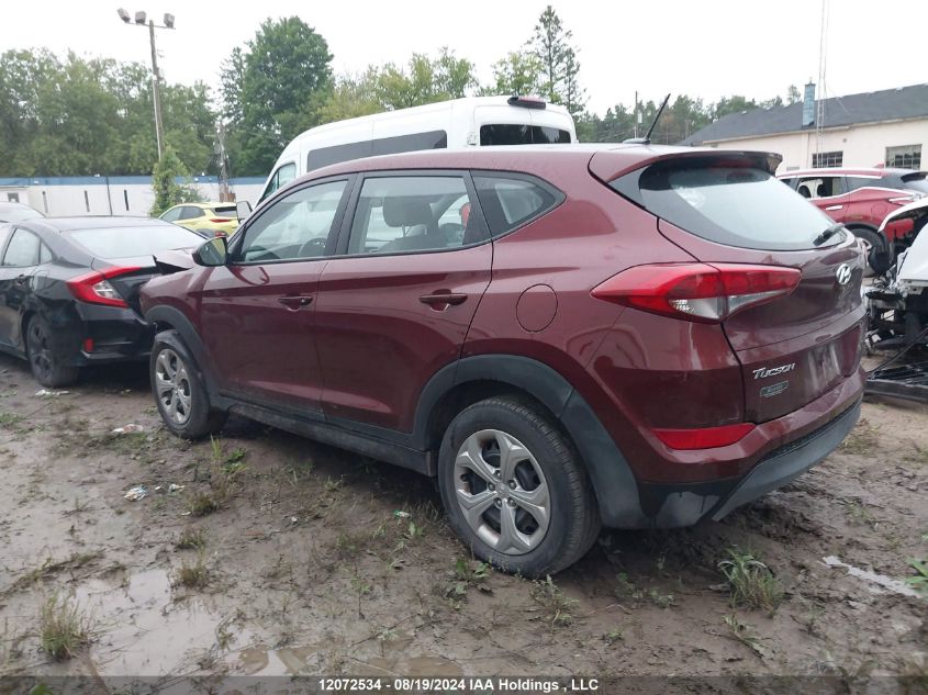 2016 Hyundai Tucson VIN: KM8J23A43GU107799 Lot: 12072534