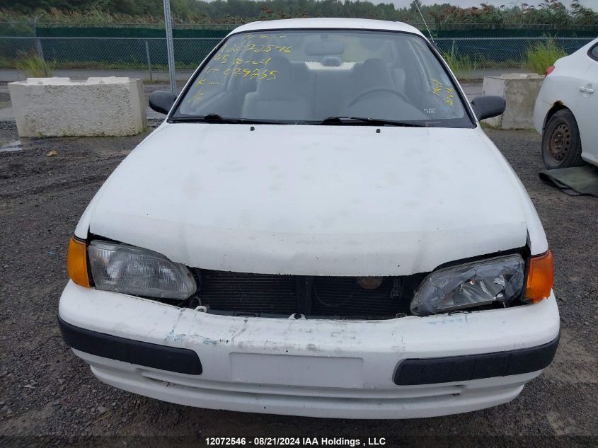 1995 Toyota Tercel Dx VIN: JT2EL56D6S0079755 Lot: 12072546