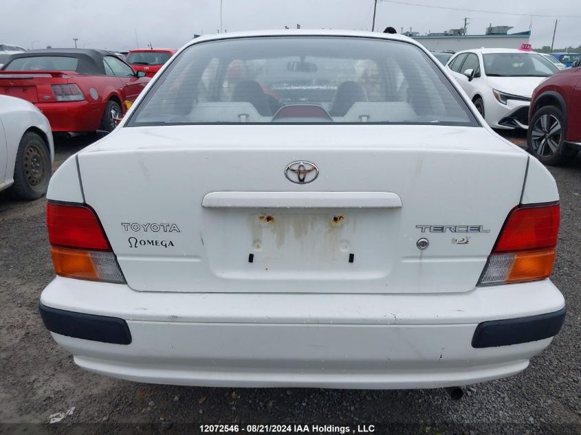 1995 Toyota Tercel Dx VIN: JT2EL56D6S0079755 Lot: 12072546