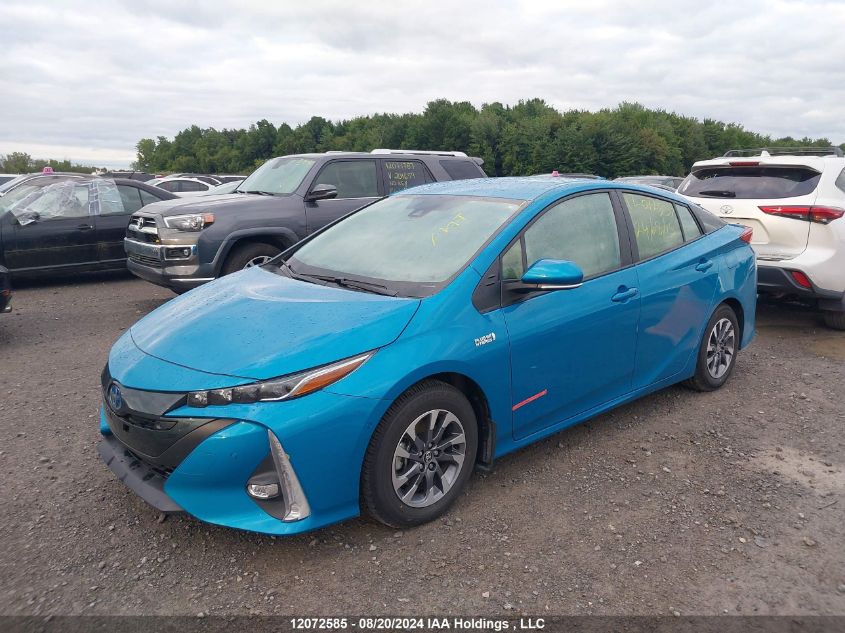 2022 Toyota Prius Prime Upgrade VIN: JTDKAMFP9N3224259 Lot: 12072585