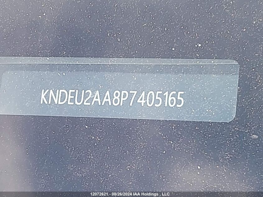 2023 Kia Seltos VIN: KNDEU2AA8P7405165 Lot: 12072621