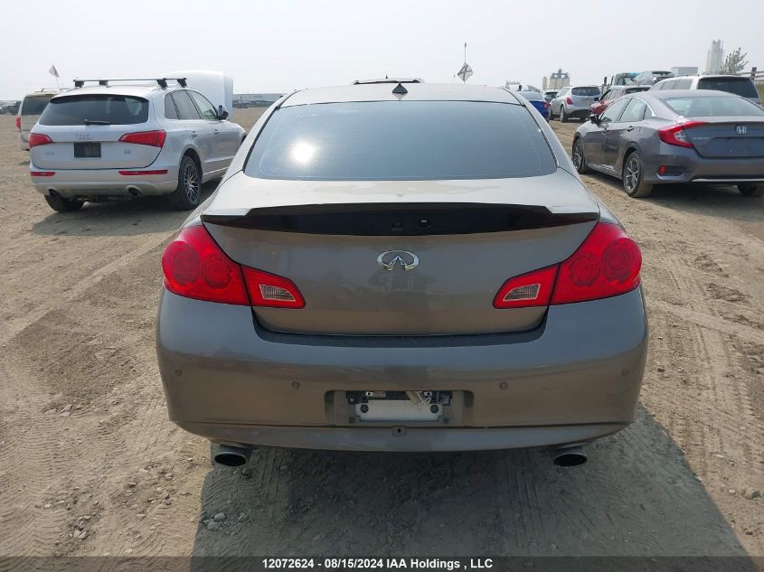 2012 Infiniti G25 VIN: JN1DV6AR1CM861772 Lot: 12072624