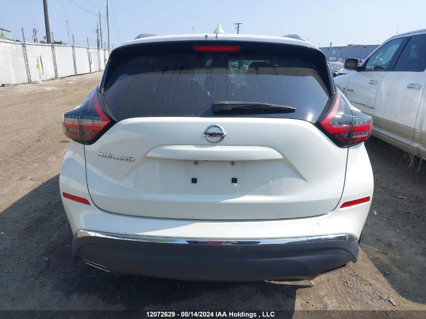 2019 Nissan Murano VIN: 5N1AZ2MJ0KN131164 Lot: 12072629