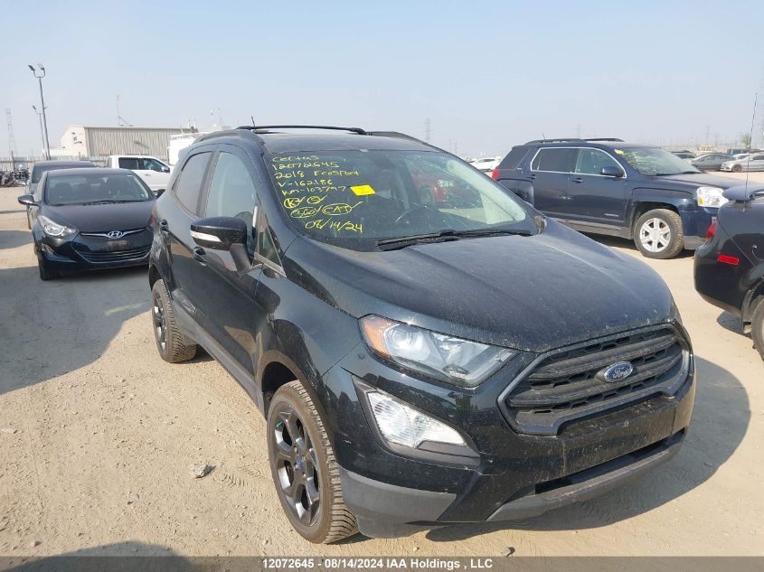 2018 Ford Ecosport Ses VIN: MAJ6P1CL4JC162186 Lot: 12072645