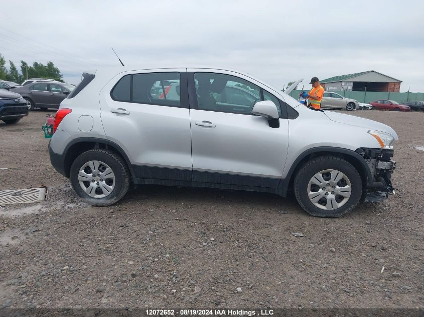 2013 Chevrolet Trax VIN: 3GNCJKSB9DL207460 Lot: 12072652