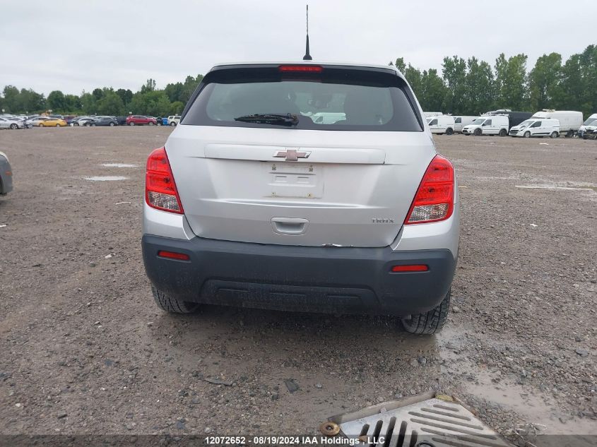 2013 Chevrolet Trax VIN: 3GNCJKSB9DL207460 Lot: 12072652