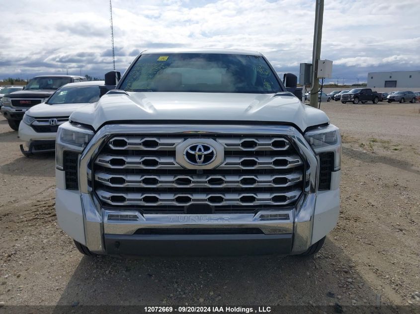 2024 Toyota Tundra Hybrid Platinum VIN: 5TFMC5DB4RX041611 Lot: 12072669