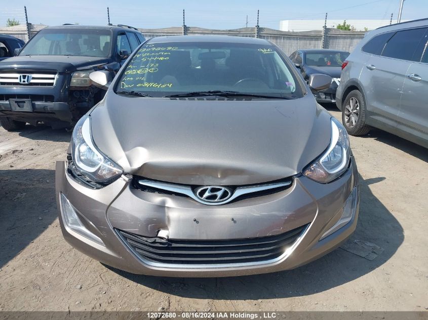 5NPDH4AE4EH544460 2014 Hyundai Elantra Se/Sport/Limited