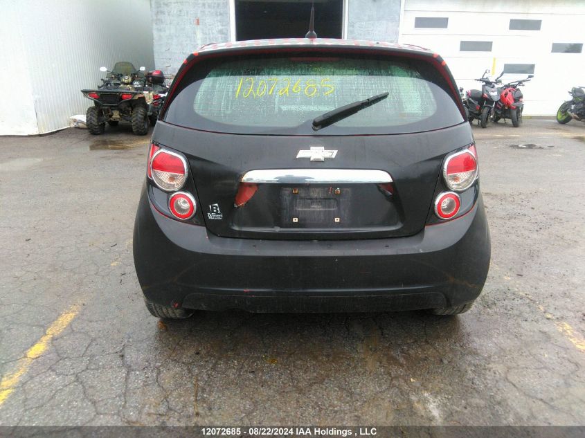 1G1JC6EH8C4101144 2012 Chevrolet Sonic Lt