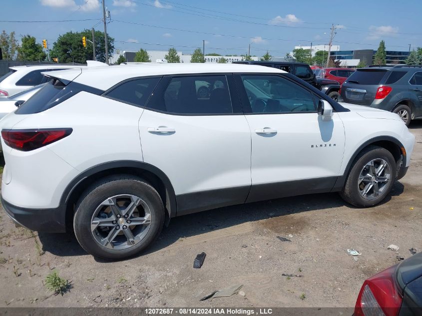 2023 Chevrolet Blazer VIN: 3GNKBHR4XPS212566 Lot: 12072687