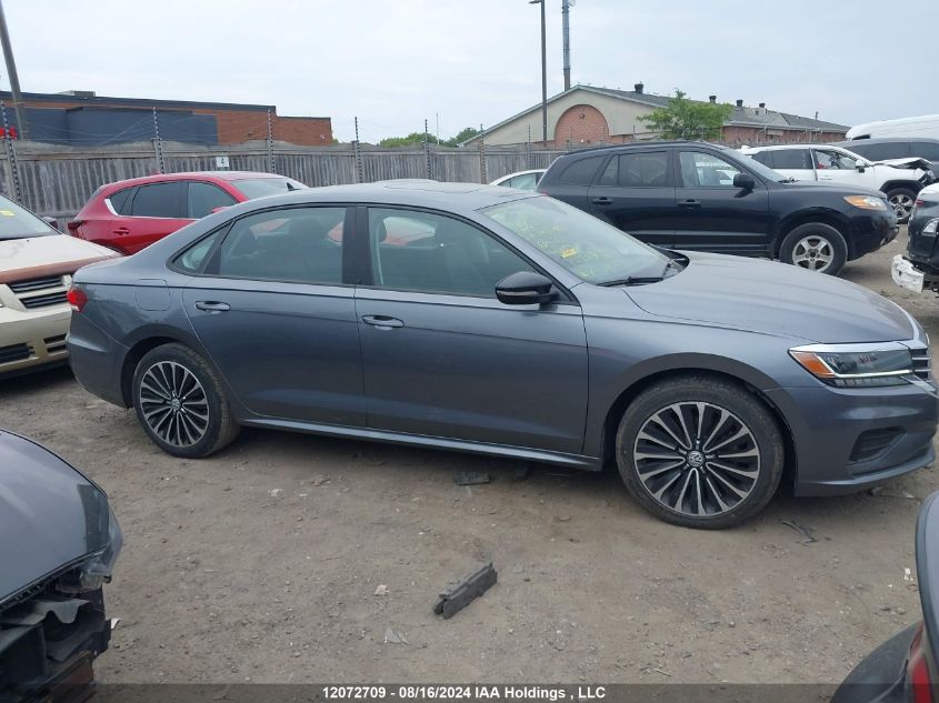 2022 Volkswagen Passat Limited Edition VIN: 1VWBA7A36NC005181 Lot: 12072709