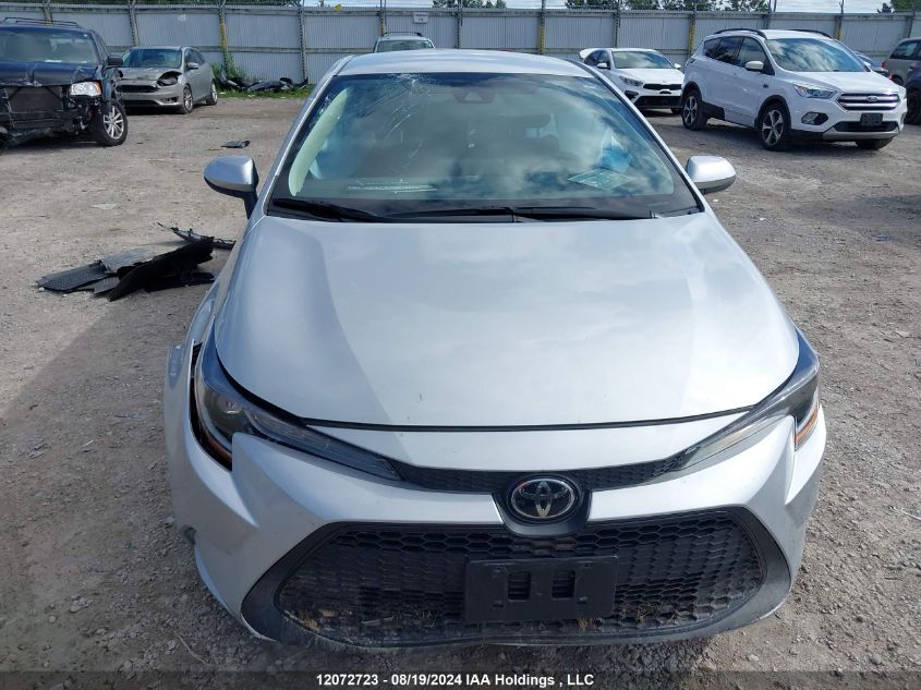 2022 Toyota Corolla Le VIN: 5YFBPMBE9NP353631 Lot: 12072723