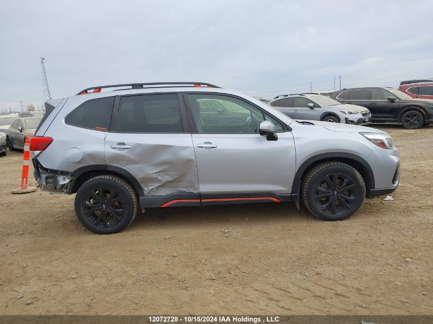 2019 Subaru Forester VIN: JF2SKEKC7KH542113 Lot: 12072728