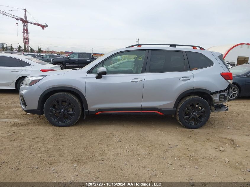 2019 Subaru Forester VIN: JF2SKEKC7KH542113 Lot: 12072728