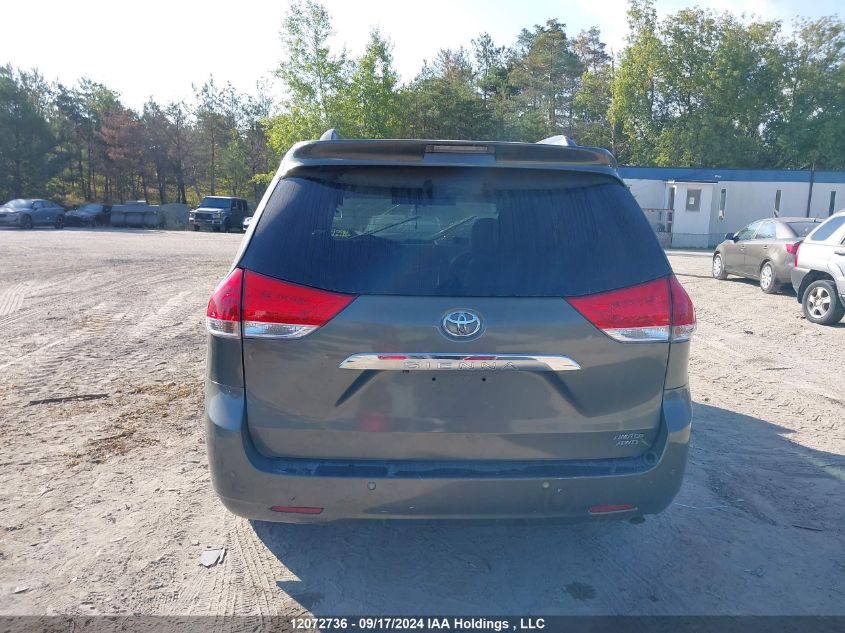 2011 Toyota Sienna Xle/Limited VIN: 5TDDK3DC5BS026739 Lot: 12072736