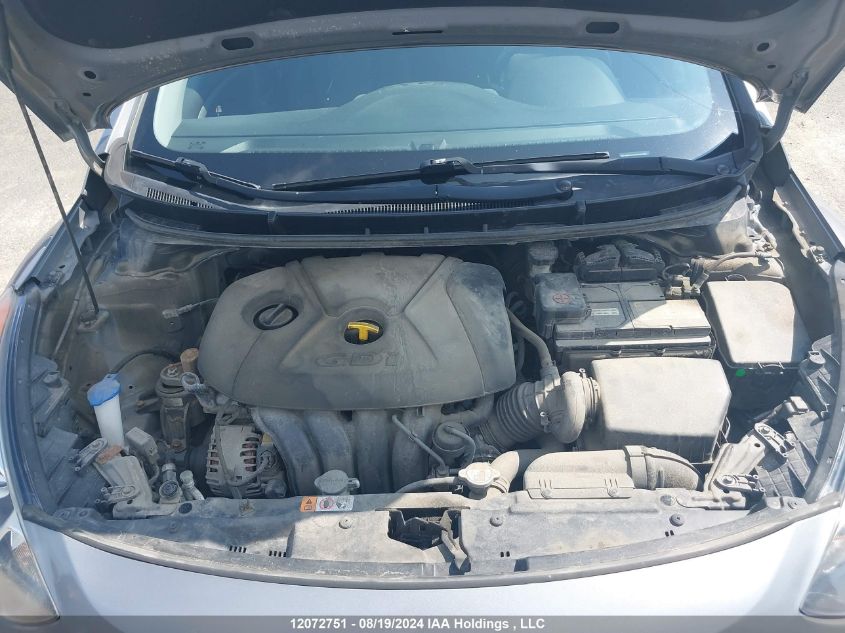 2014 Hyundai Elantra VIN: KMHD25LH6EU167386 Lot: 12072751