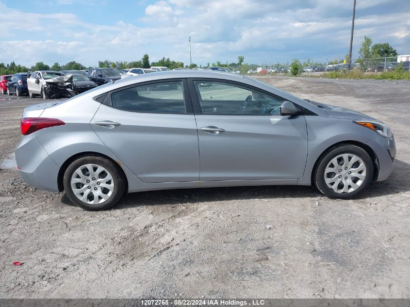 5NPDH4AE7GH786789 2016 Hyundai Elantra