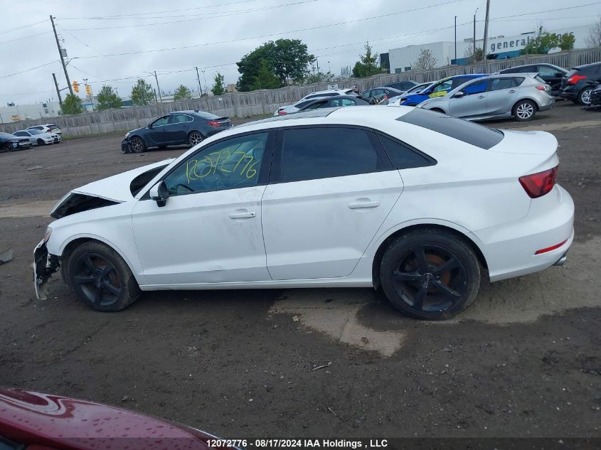 2016 Audi A3 VIN: WAUB8GFF8G1105280 Lot: 12072776