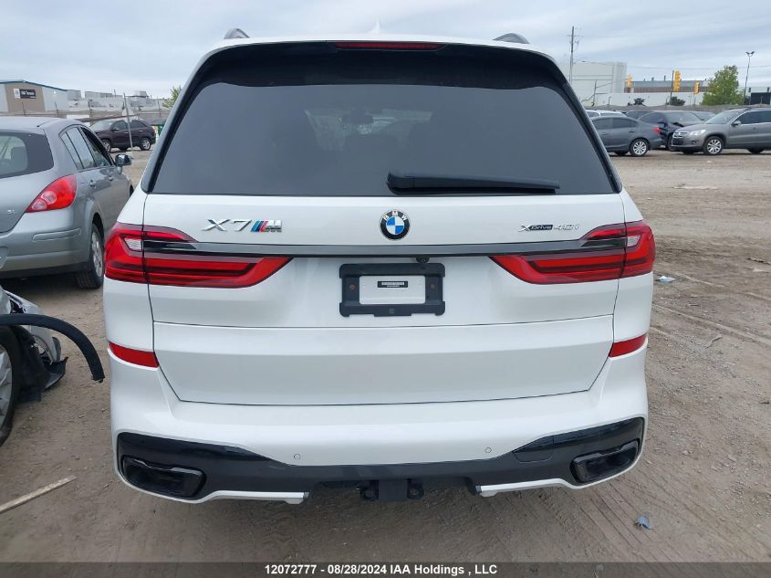 2022 BMW X7 VIN: 5UXCW2C09N9J88537 Lot: 12072777