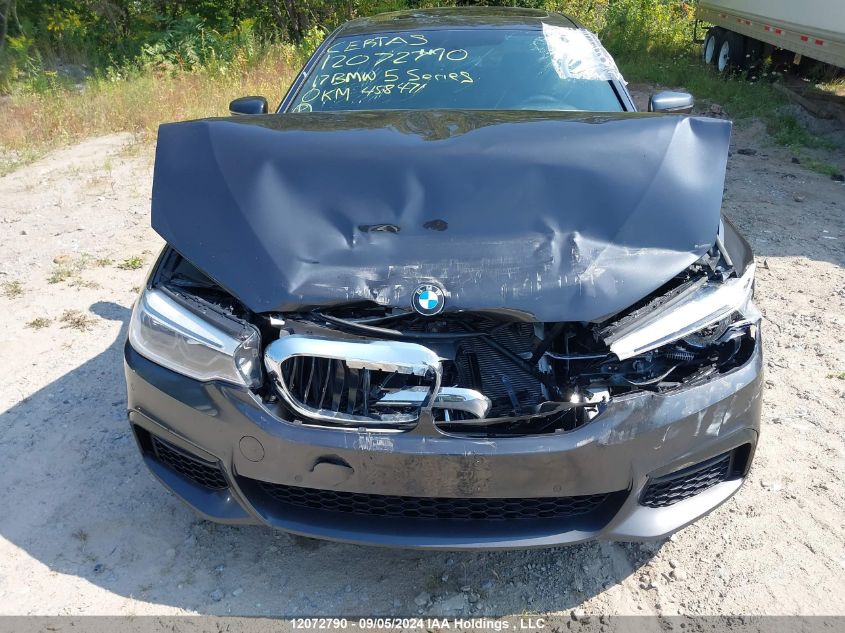 WBAJA7C33HG458471 2017 BMW 5 Series 530I xDrive