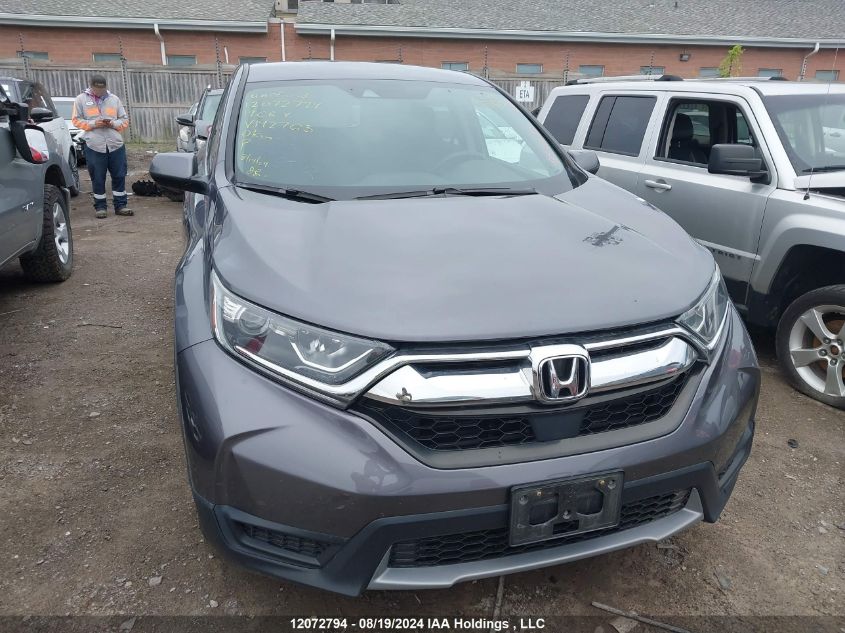 2019 Honda Cr-V Lx VIN: 2HKRW2H27KH142763 Lot: 12072794