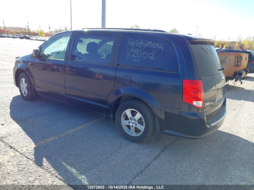 2011 Dodge Grand Caravan Express VIN: 2D4RN4DG8BR681012 Lot: 12072802