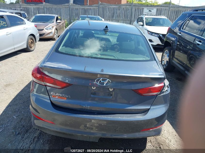 2017 Hyundai Elantra VIN: KMHD84LF1HU126708 Lot: 12072827