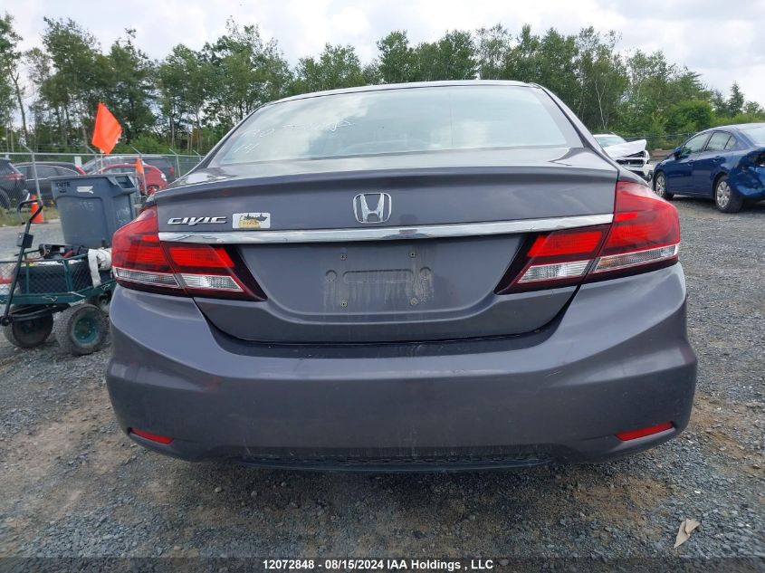 2HGFB2E44EH006321 2014 Honda Civic Sedan