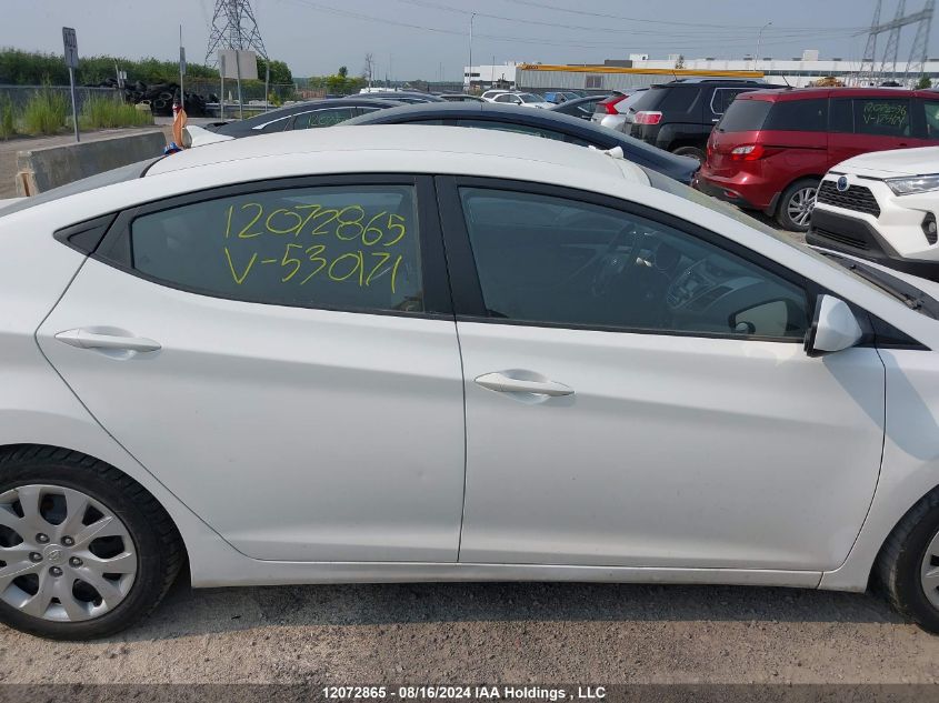 5NPDH4AE4EH530171 2014 Hyundai Elantra Gl