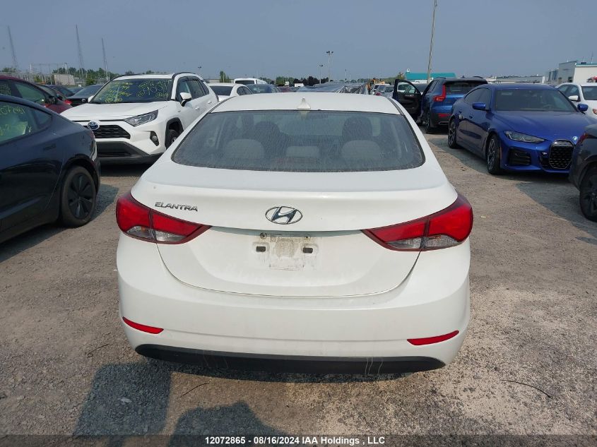 5NPDH4AE4EH530171 2014 Hyundai Elantra Gl