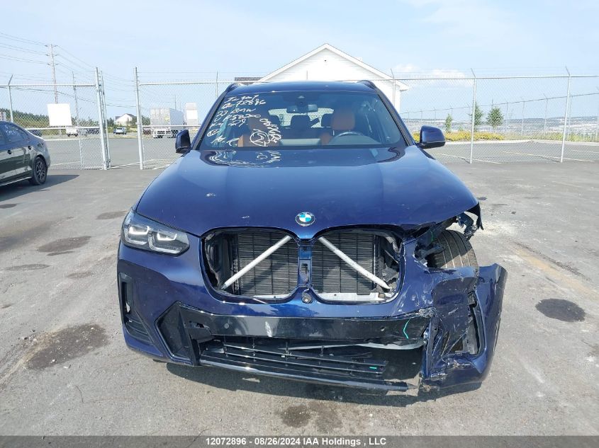 2023 BMW X3 VIN: 5UX53DP06P9P58200 Lot: 12072896