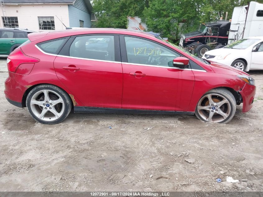 2012 Ford Focus Titanium VIN: 1FAHP3N26CL158300 Lot: 12072901