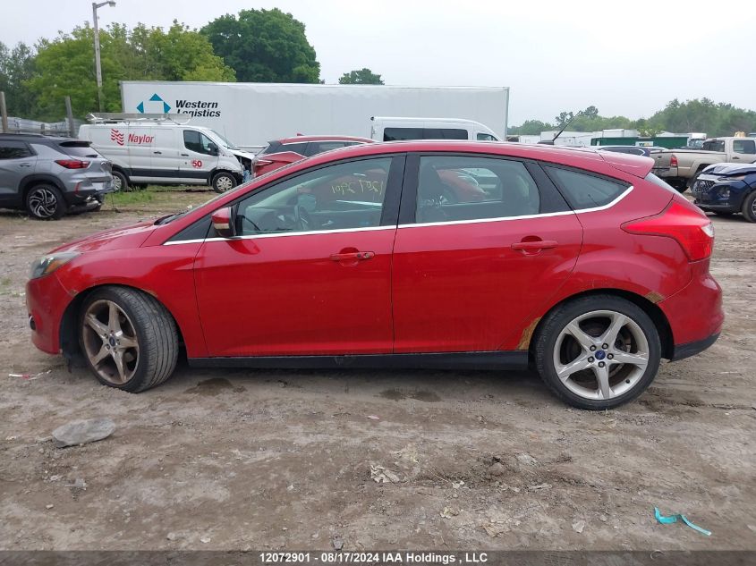 2012 Ford Focus Titanium VIN: 1FAHP3N26CL158300 Lot: 12072901