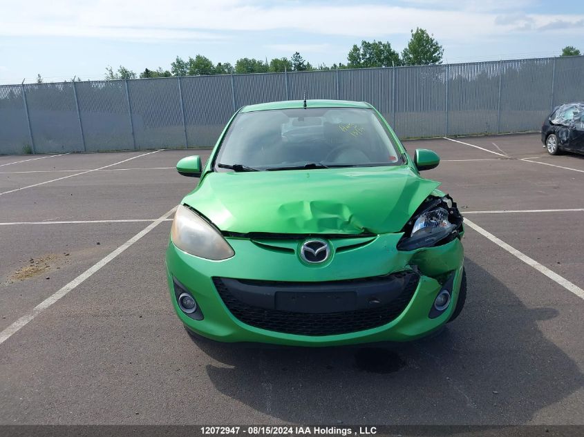 2011 Mazda Mazda2 VIN: JM1DE1HY5B0104537 Lot: 12072947