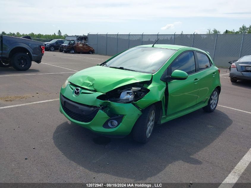 2011 Mazda Mazda2 VIN: JM1DE1HY5B0104537 Lot: 12072947