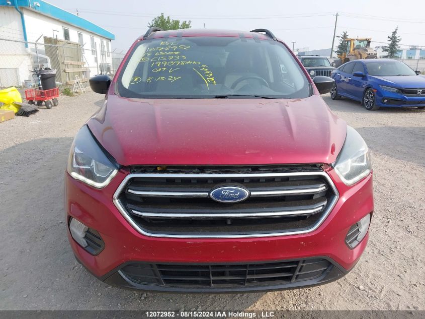 2017 Ford Escape Se VIN: 1FMCU9G96HUC15733 Lot: 12072952