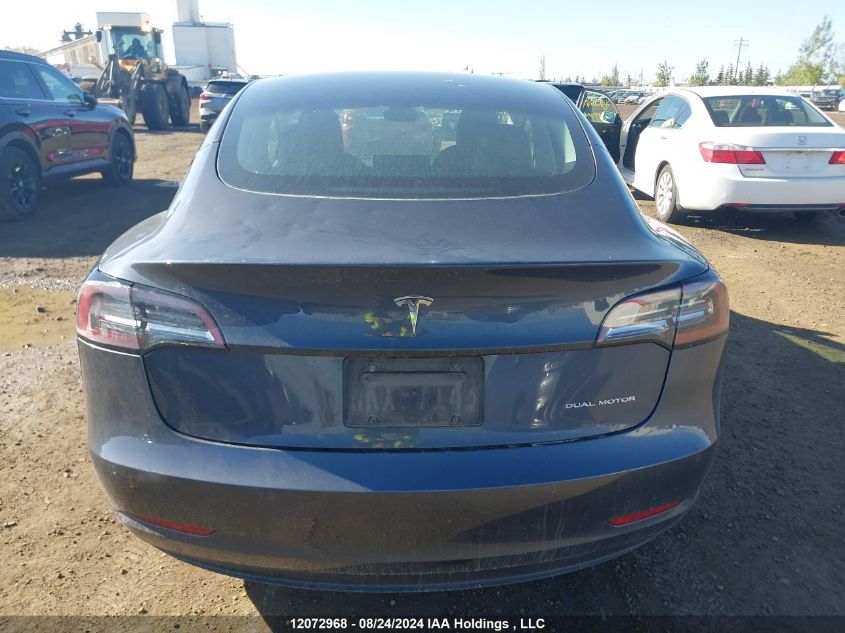 2022 Tesla Model 3 VIN: 5YJ3E1EB8NF120586 Lot: 12072968