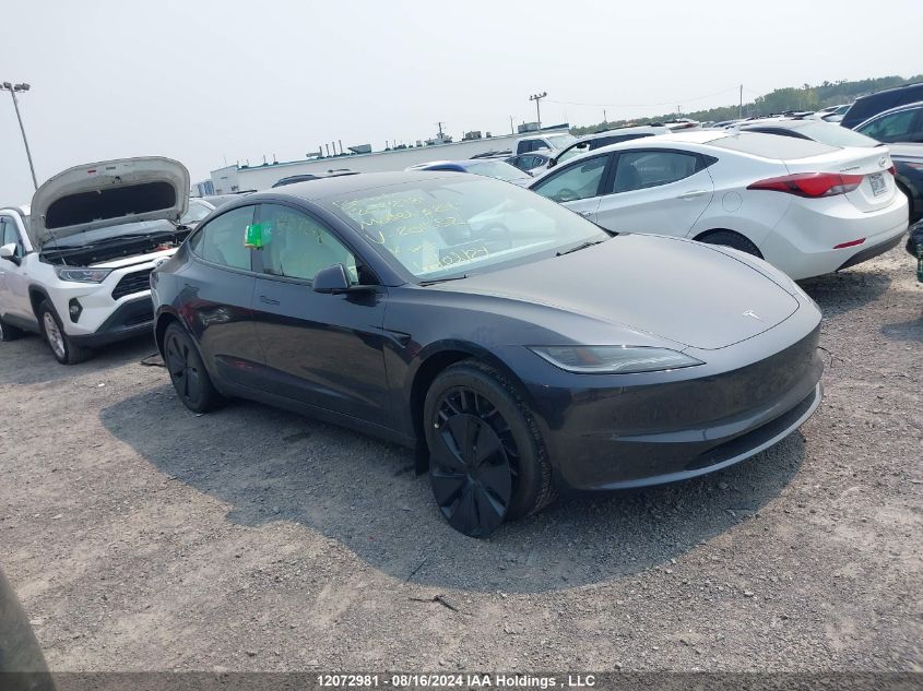 LRW3E7FA1RC201552 2024 TESLA MODEL 3 - Image 1