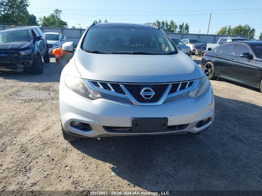 2014 Nissan Murano VIN: JN8AZ1MW2EW517730 Lot: 12072987