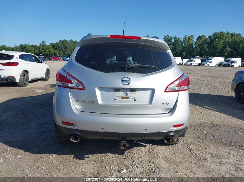 2014 Nissan Murano VIN: JN8AZ1MW2EW517730 Lot: 12072987