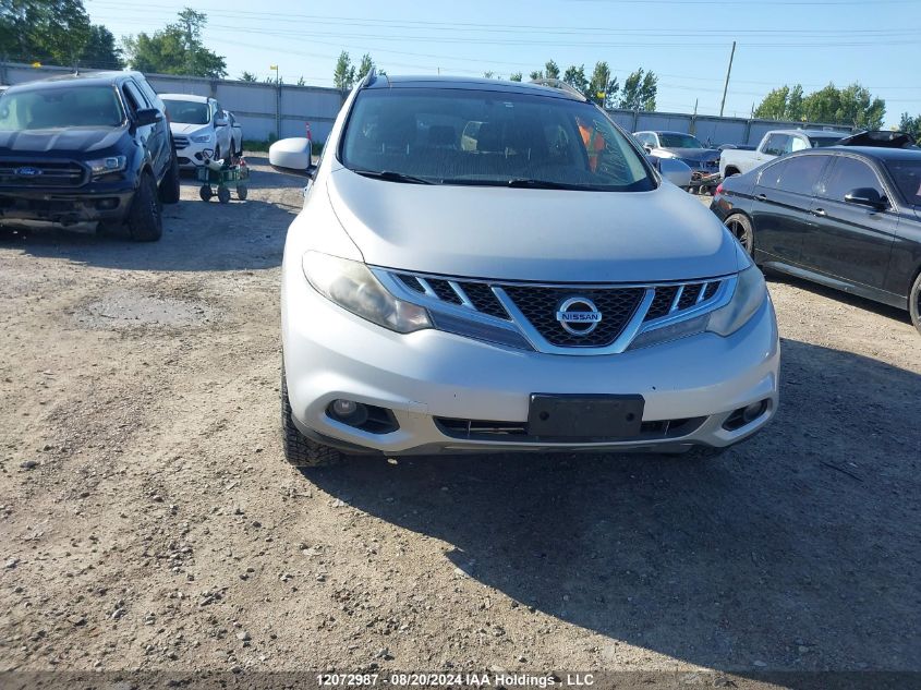 2014 Nissan Murano VIN: JN8AZ1MW2EW517730 Lot: 12072987