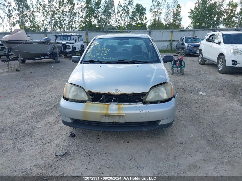 2000 Toyota Echo VIN: JTDBT1236Y0027017 Lot: 12072991